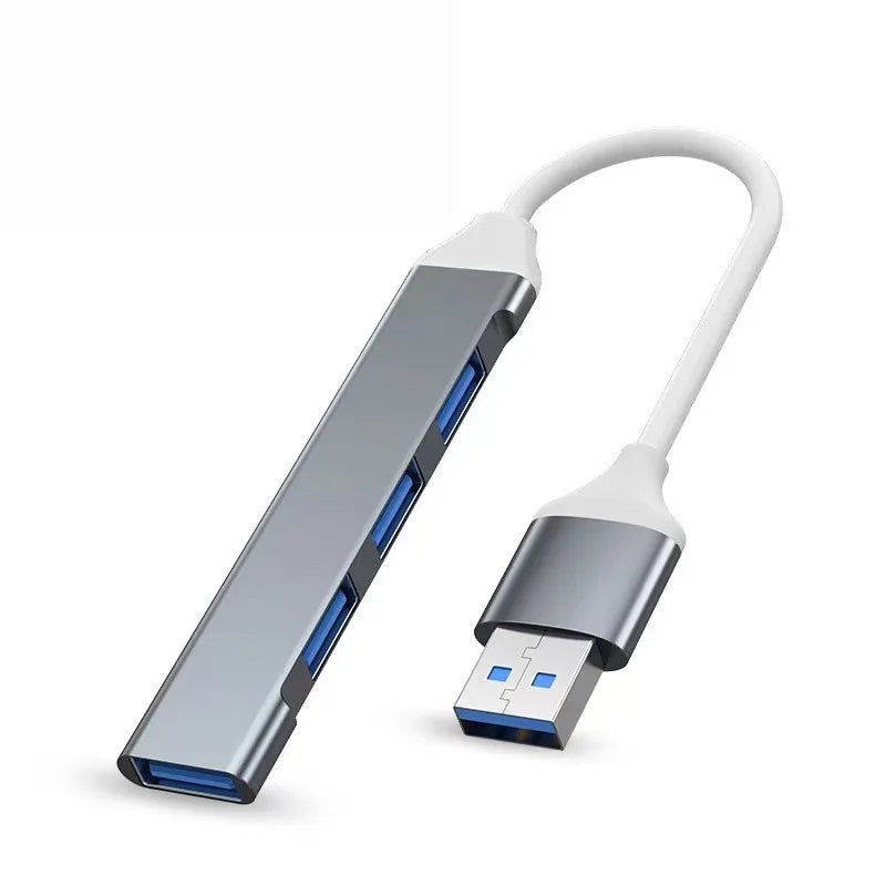 Hub USB 4 Puertos OTG para Laptop y Celular