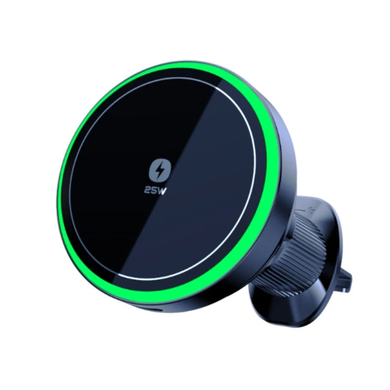 Cargador Inalámbrico Magnético para Auto 25W con Enfriamiento