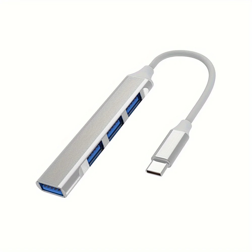 Hub USB 4 Puertos OTG para Laptop y Celular