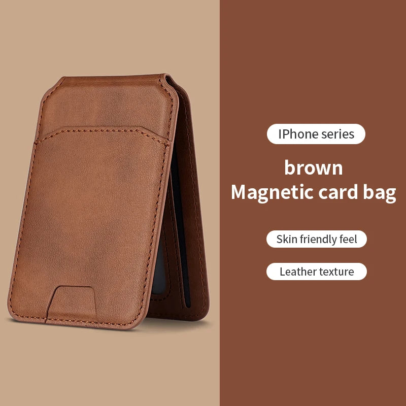 Cartera Magnética de Cuero MagSafe para iPhone