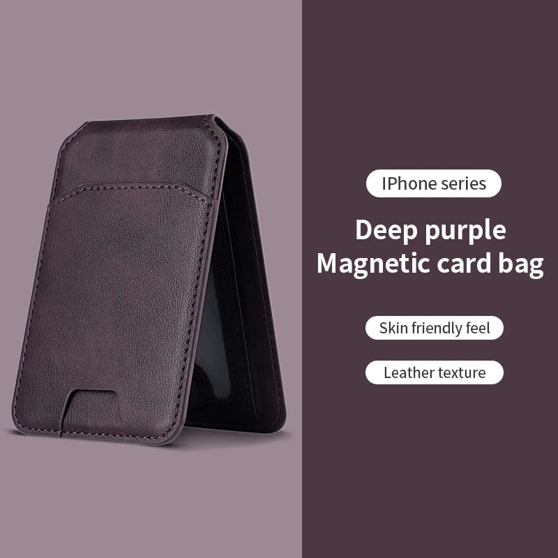 Cartera Magnética de Cuero MagSafe para iPhone