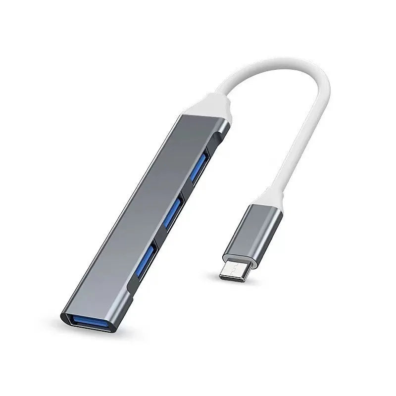 Hub USB 4 Puertos OTG para Laptop y Celular