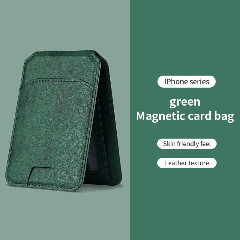 Cartera Magnética de Cuero MagSafe para iPhone