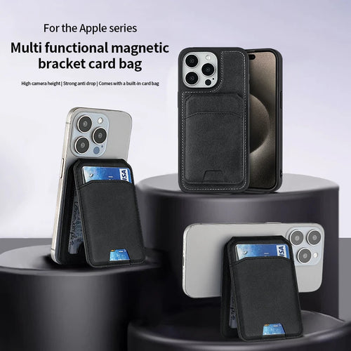 Cartera Magnética de Cuero MagSafe para iPhone