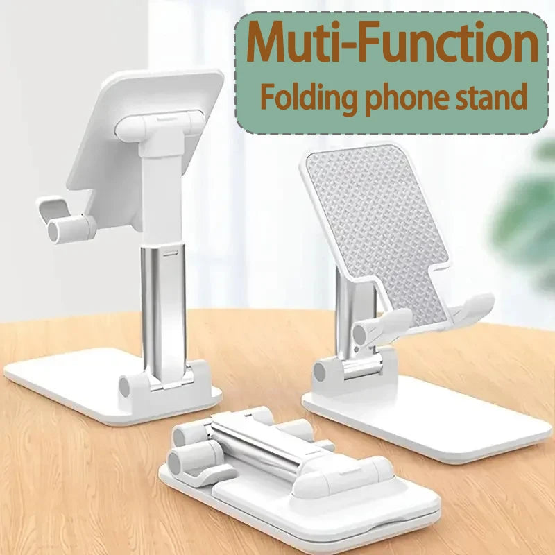 Soporte Plegable de Escritorio para Celular y Tablet