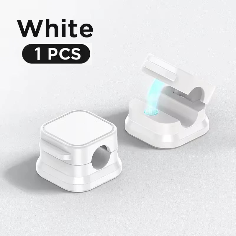 Clips Organizadores Magnéticos para Cables