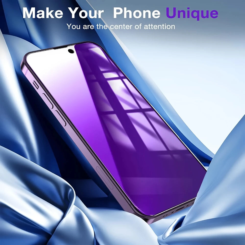 Protector de Pantalla Privacidad Anti-Espía para iPhone (4 Piezas)