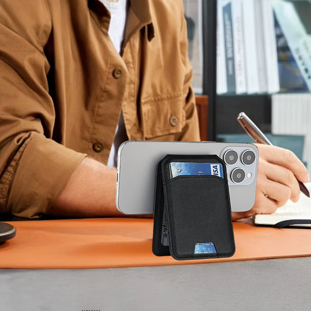 Cartera Magnética de Cuero MagSafe para iPhone