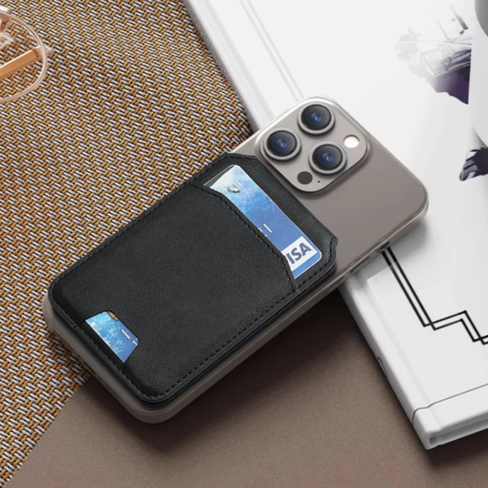 Cartera Magnética de Cuero MagSafe para iPhone