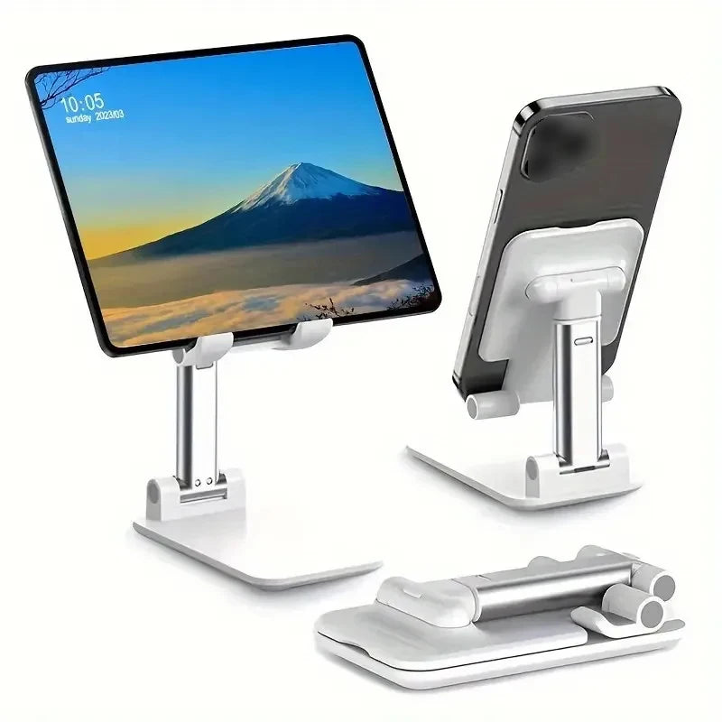 Soporte Plegable de Escritorio para Celular y Tablet